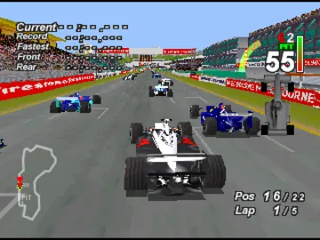 F1 World Grand Prix (US) screen shot game playing